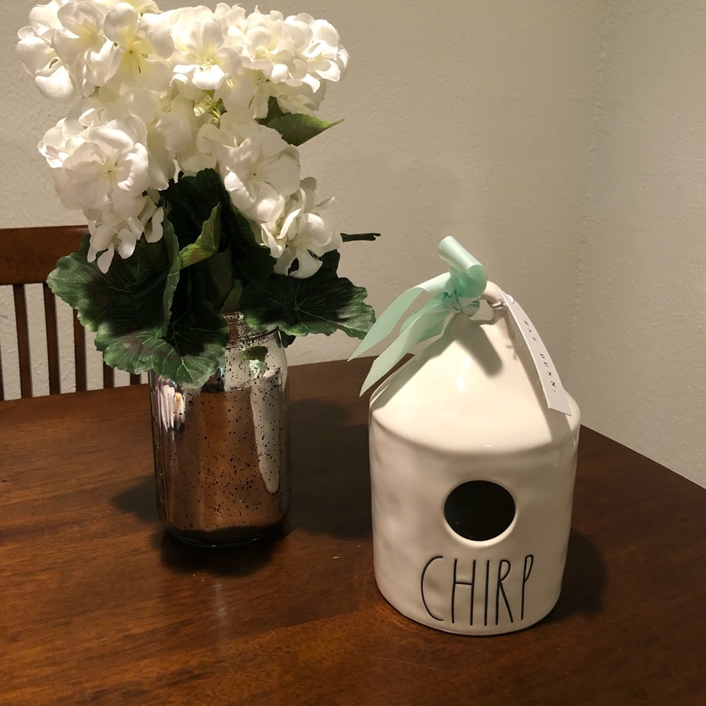 Rae Dunn “chirp” birdhouse
